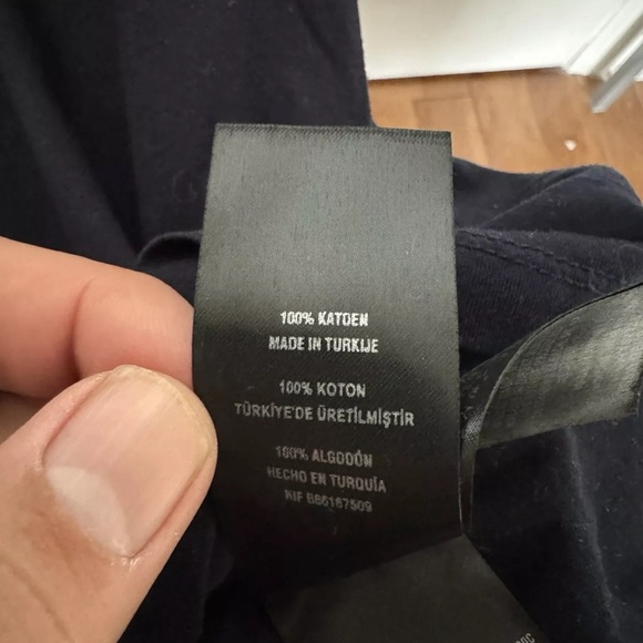 Ted Baker Mens Polo shirt Navy Blue size 4 - Picture 4 of 6